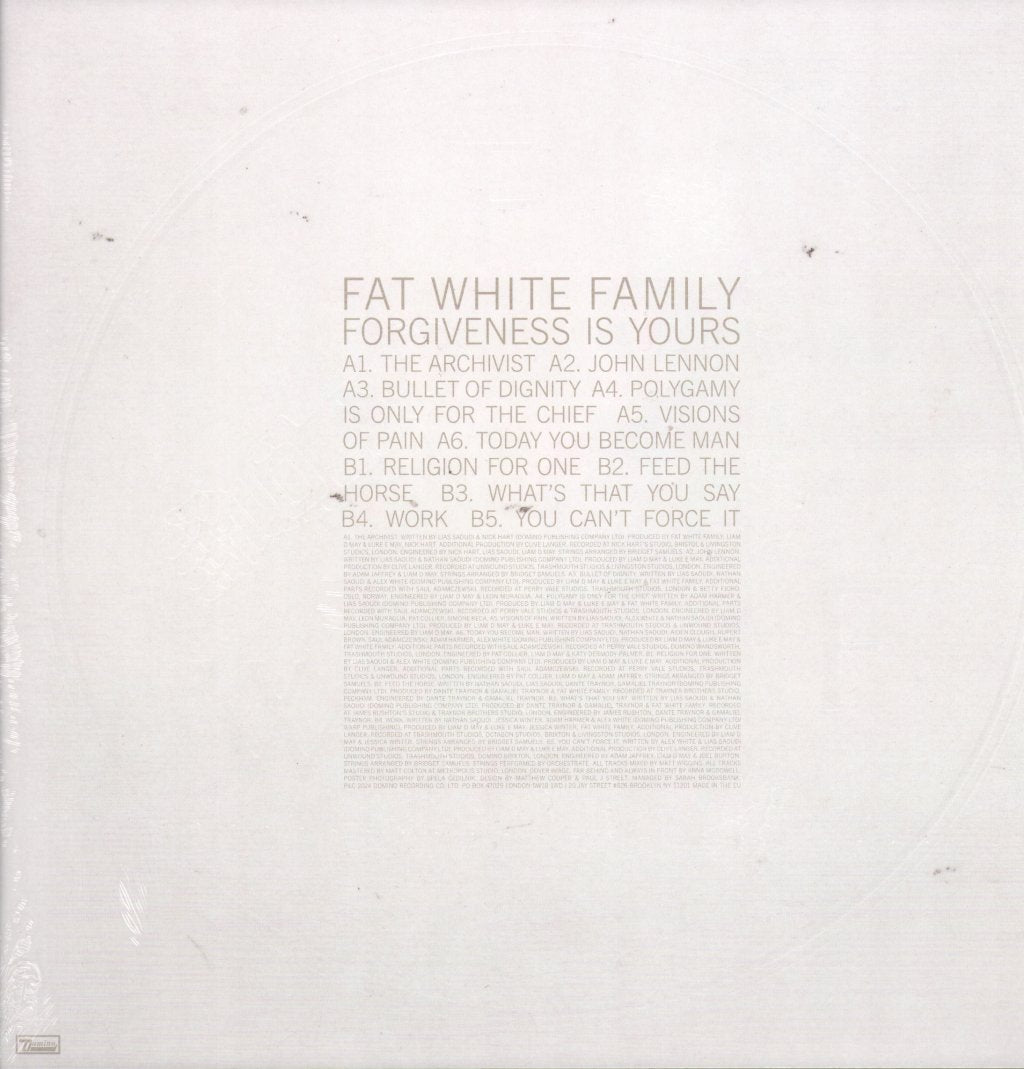 Fat White Family - Forgiveness Is Yours - Lp