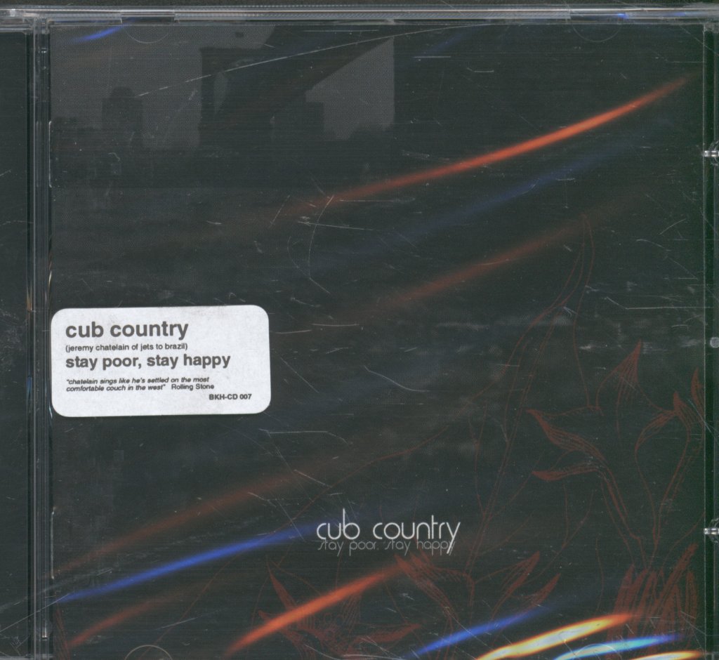 Cub Country - Stay Poor, Stay Happy - Cd