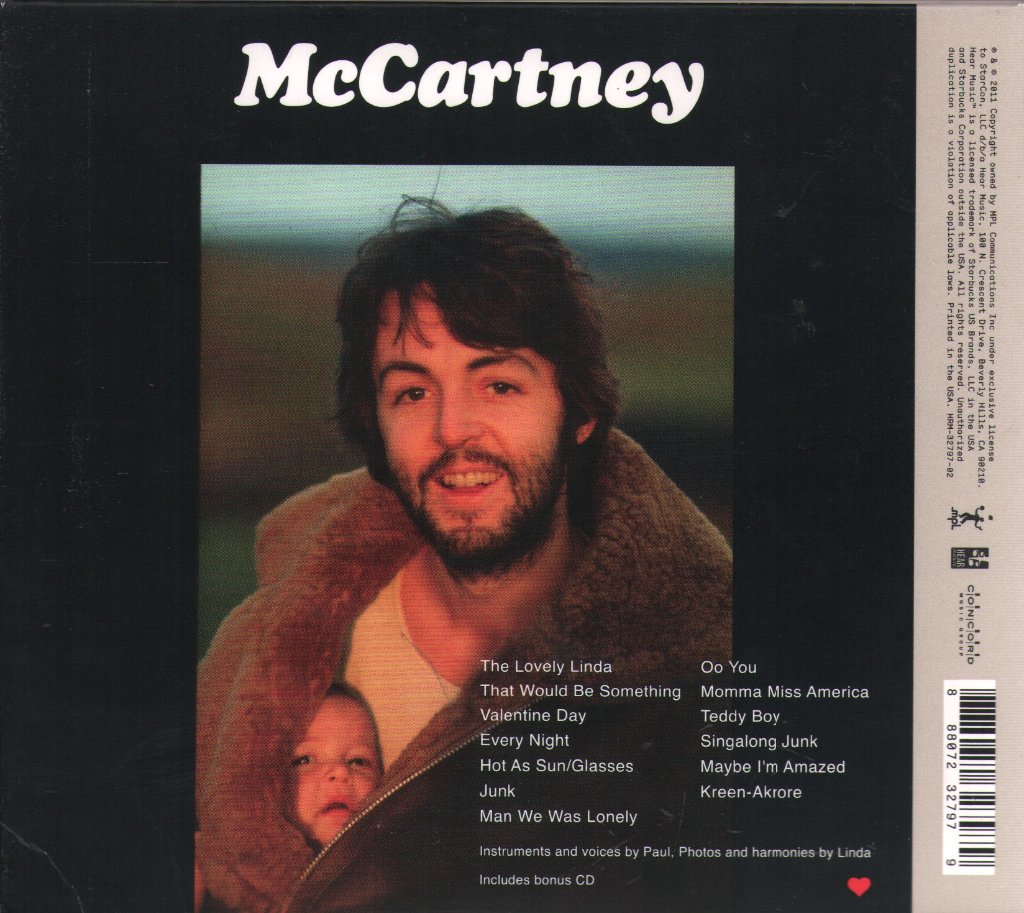 Paul McCartney - McCartney - Cd