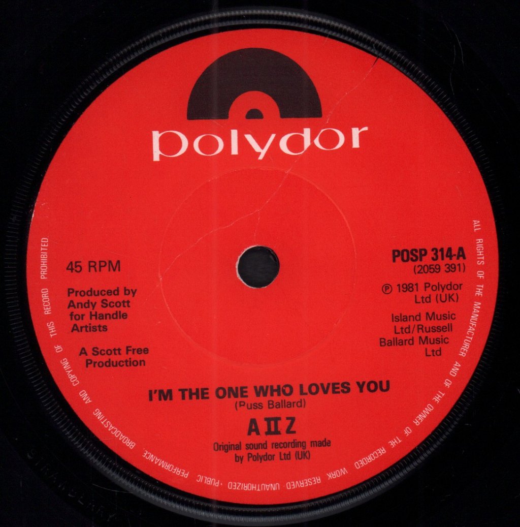 A To Z - I'm The One Who Loves You - 7 Inch