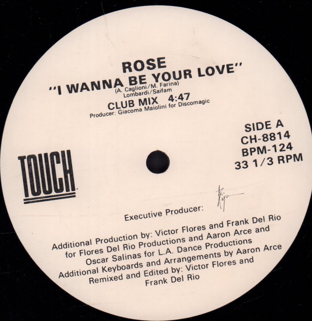 Rose (80'S Rock Group) - I Wanna Be Your Love - 12 Inch