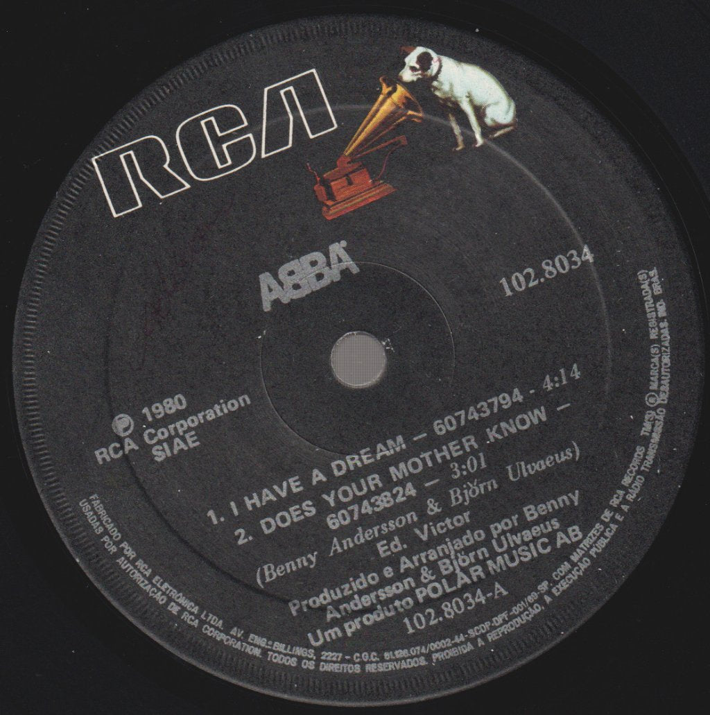 ABBA - I Have A Dream - 7 Inch