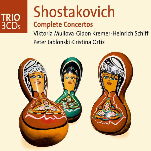 Viktoria Mullova Gidon Kremer Heinrich Schiff Peter Jablonski Cristina Ortiz - shostakovich Complete Concertos - Triple Cd