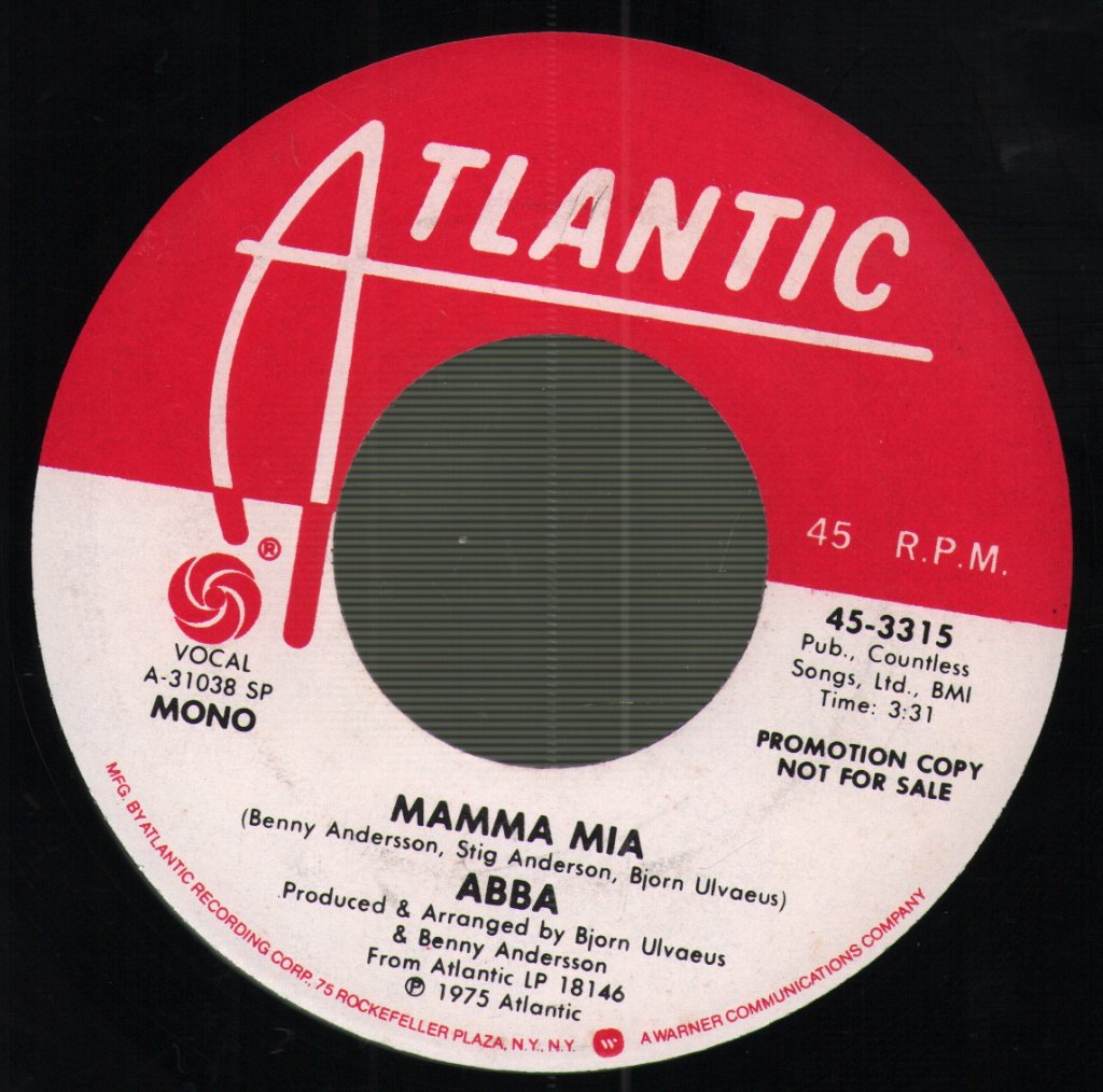 ABBA - Mamma Mia - 7 Inch