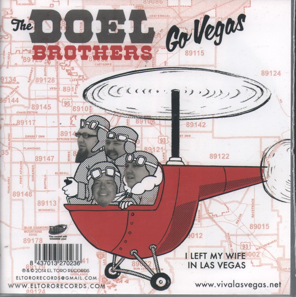 Doel Brothers - Scream 'N' Bop - 7 Inch