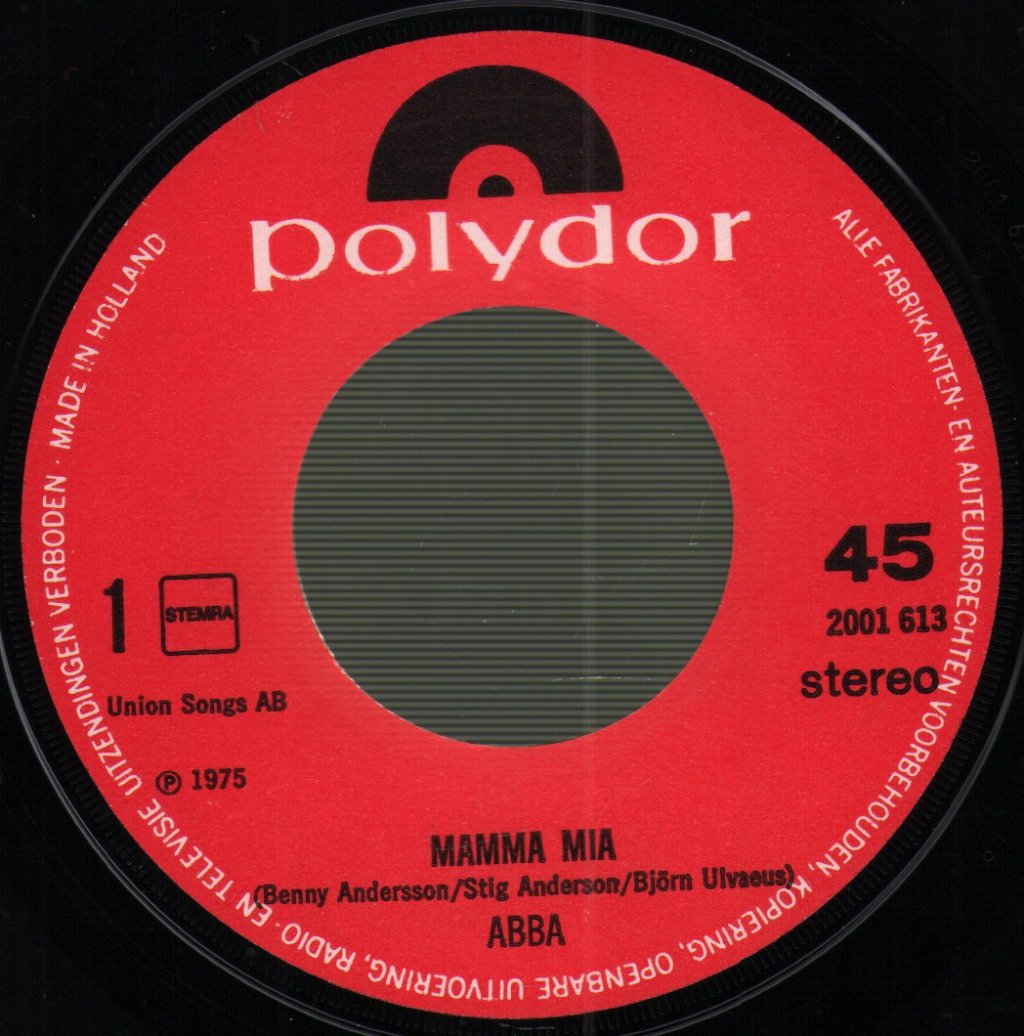 ABBA - Mamma Mia - 7 Inch