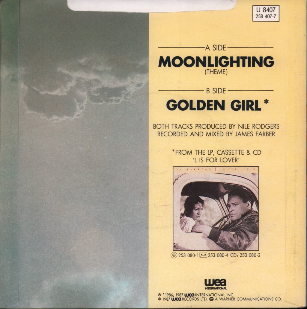 Al Jarreau - Moonlighting - 7 Inch