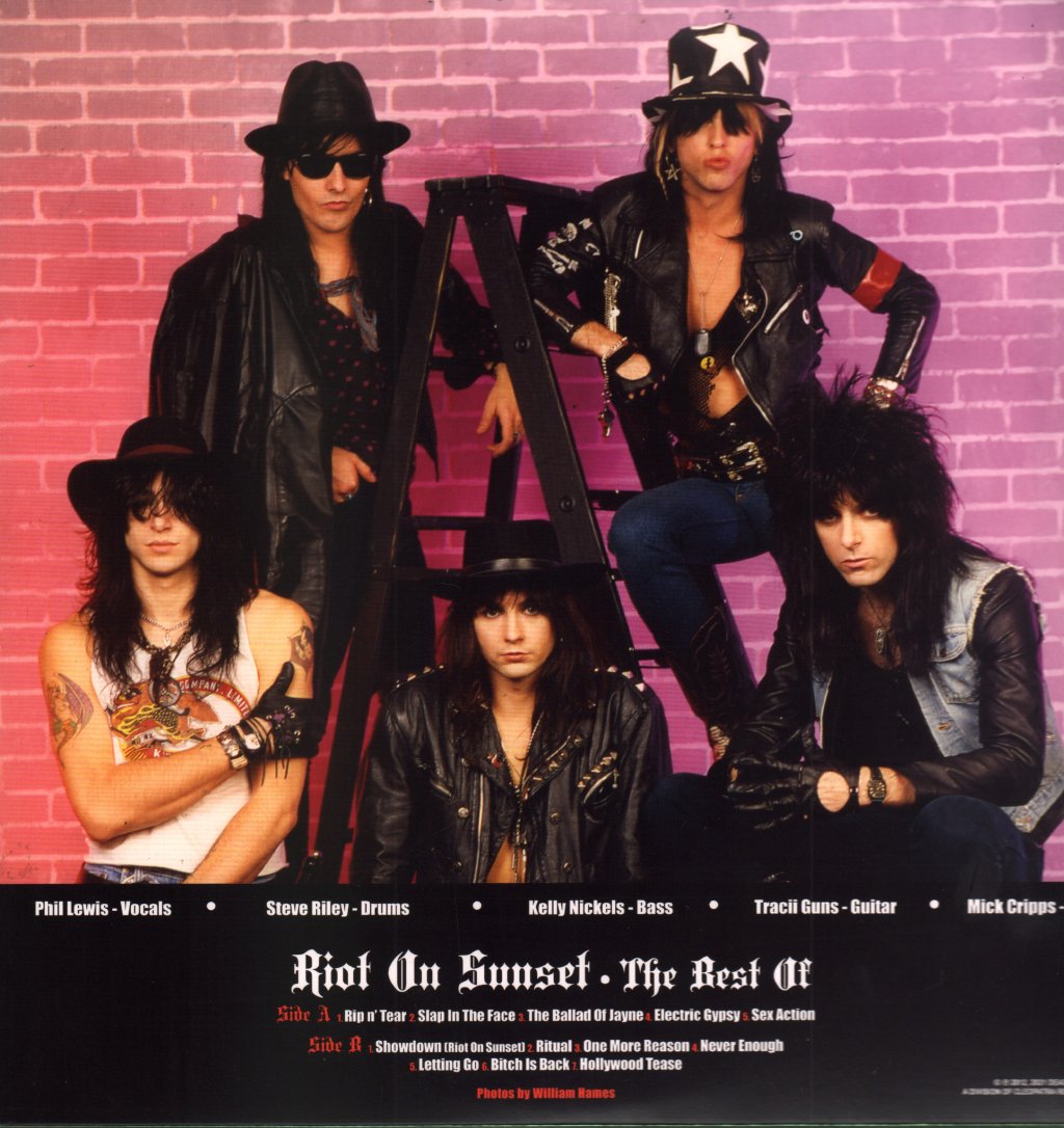 L.A. Guns - Riot On Sunset - The Best Of - Lp