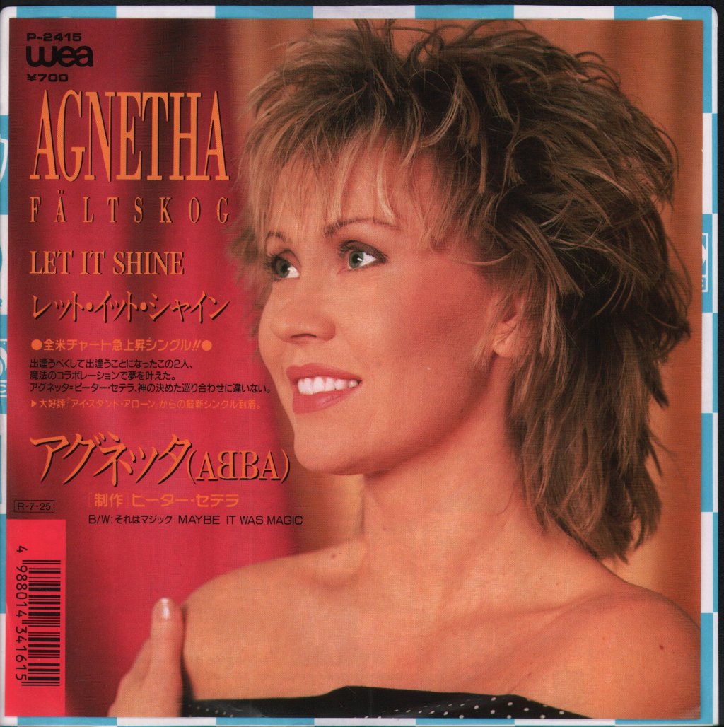 Agnetha Fältskog - Let It Shine - 7 Inch