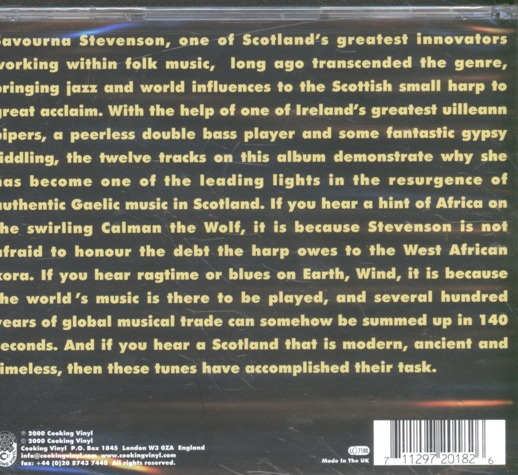 Savourna Stevenson - Celtic Harp - Cd