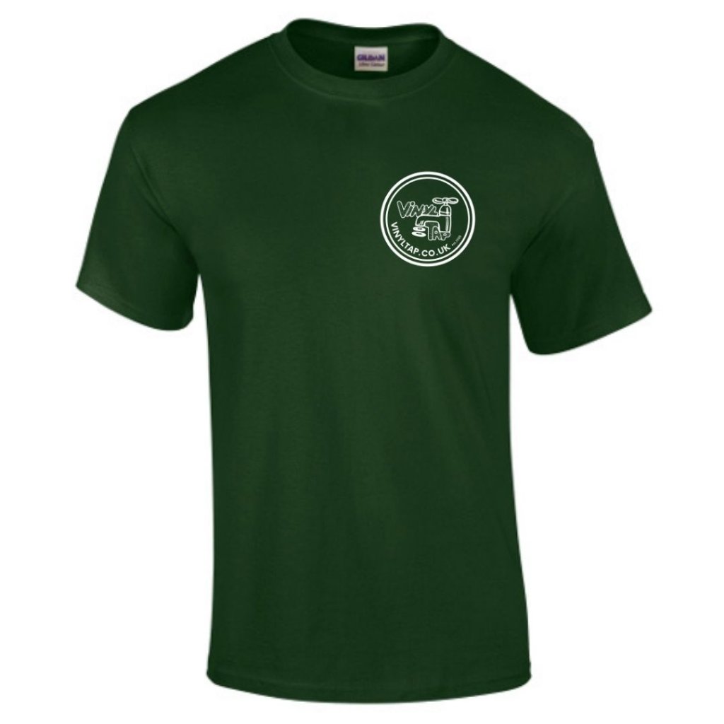 Vinyl Tap - T-Shirt - Green (S) - T Shirt