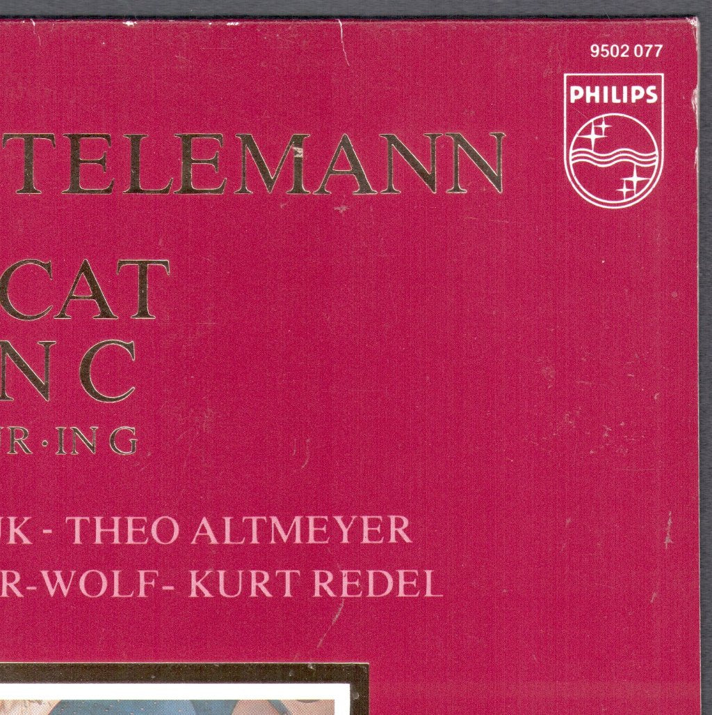 Agnes Giebel / Ira Malaniuk / Theo Altmeyer / Kurt Redel / Orchestre Pro Arte De Munich - Georg Philipp Telemann - Magnificat C-Dur / Magnificat G-Dur - Lp