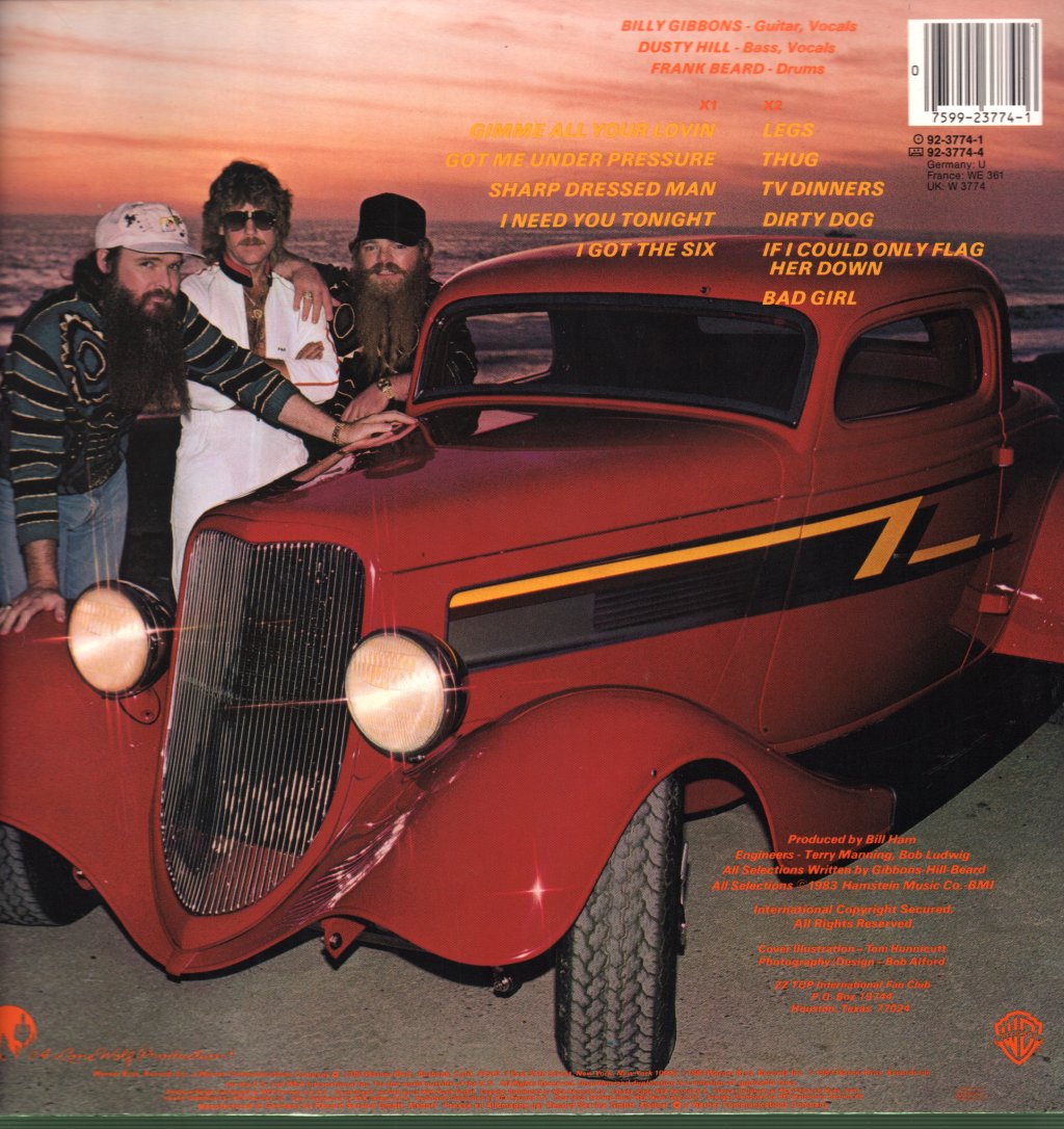 ZZ Top - Eliminator - Lp