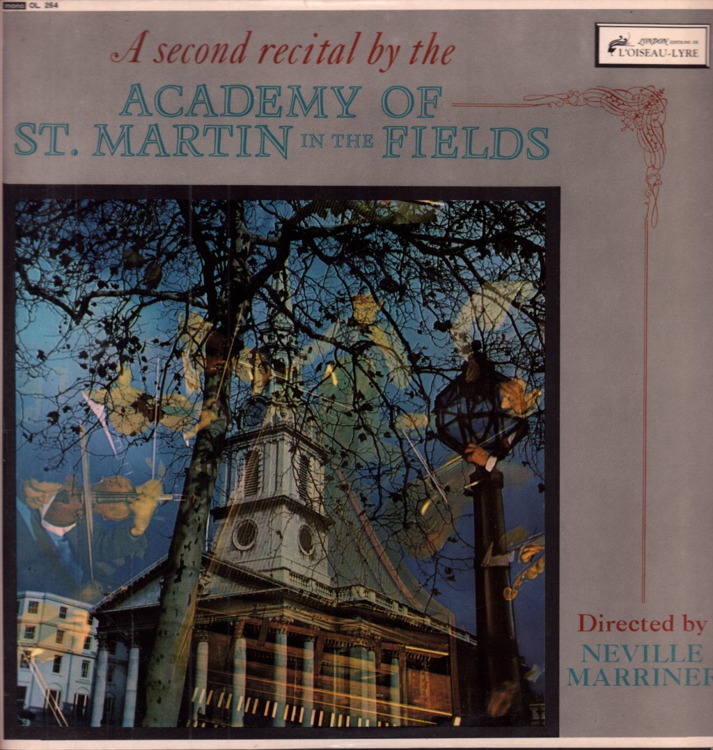 academy of st. martin in the fields - A Second Recital By - Lp