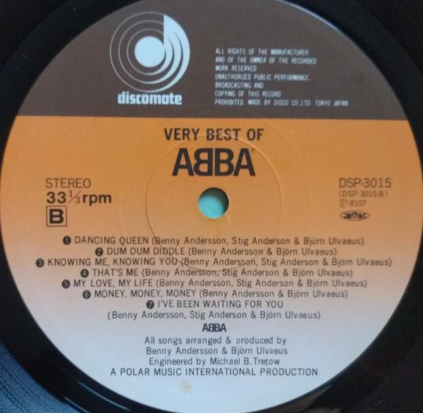 ABBA - Very Best Of ABBA - Double Lp