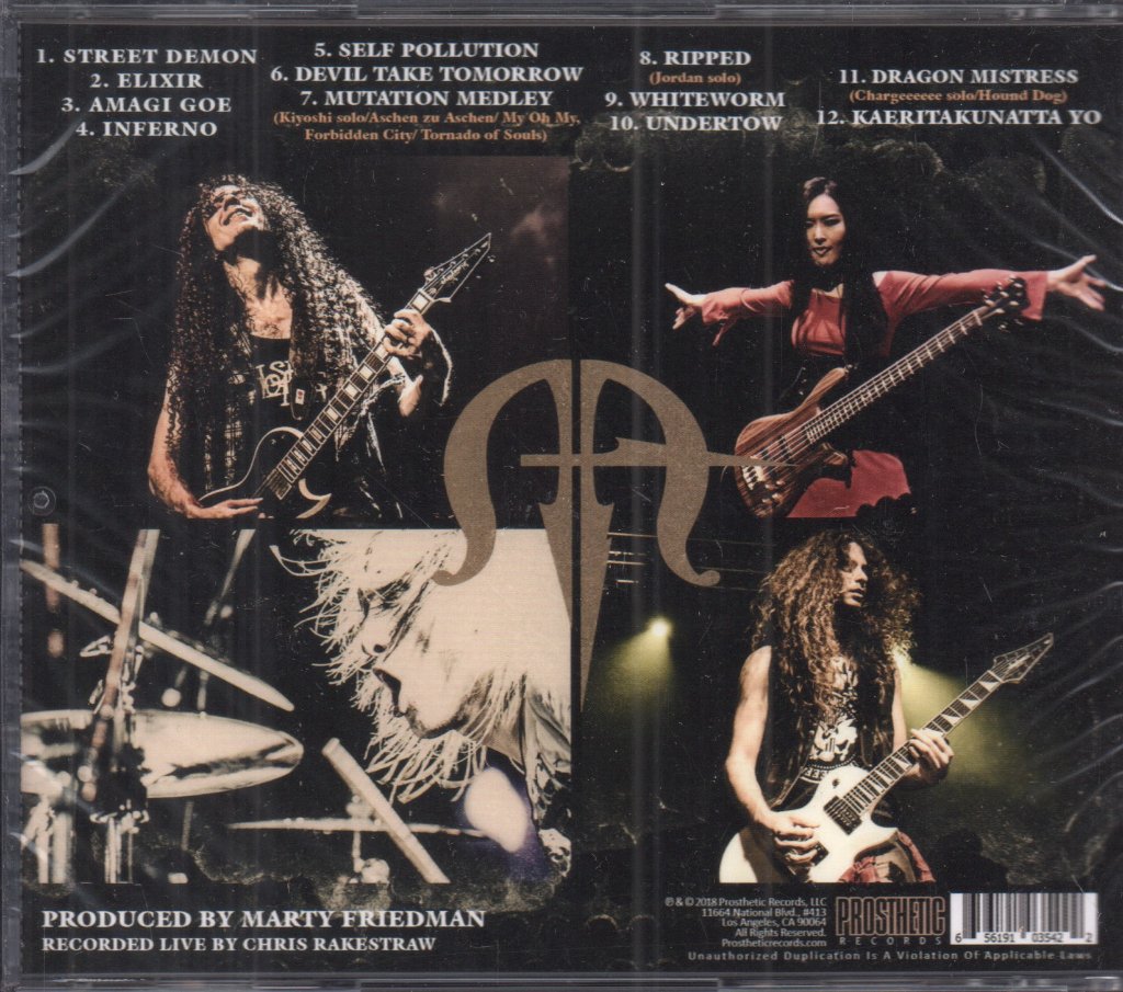 Marty Friedman - One Bad M.F. Live!! - Cd