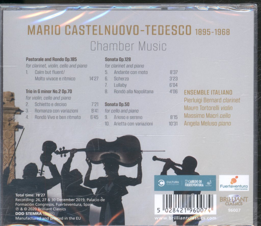 Ensemble Italiano - Chamber Music - Cd