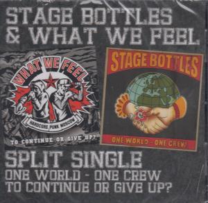 Stage Bottles / What We Feel - Split Single - Cd