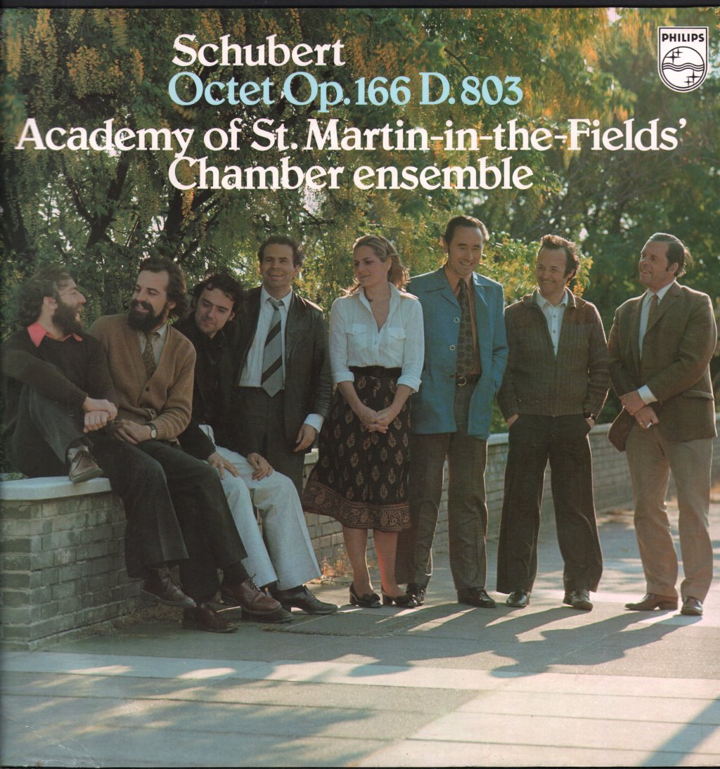 Academy Of St. Martin-in-the-Fields Chamber Ensemble - Schubert - Octet Op. 166 D. 803 - Lp