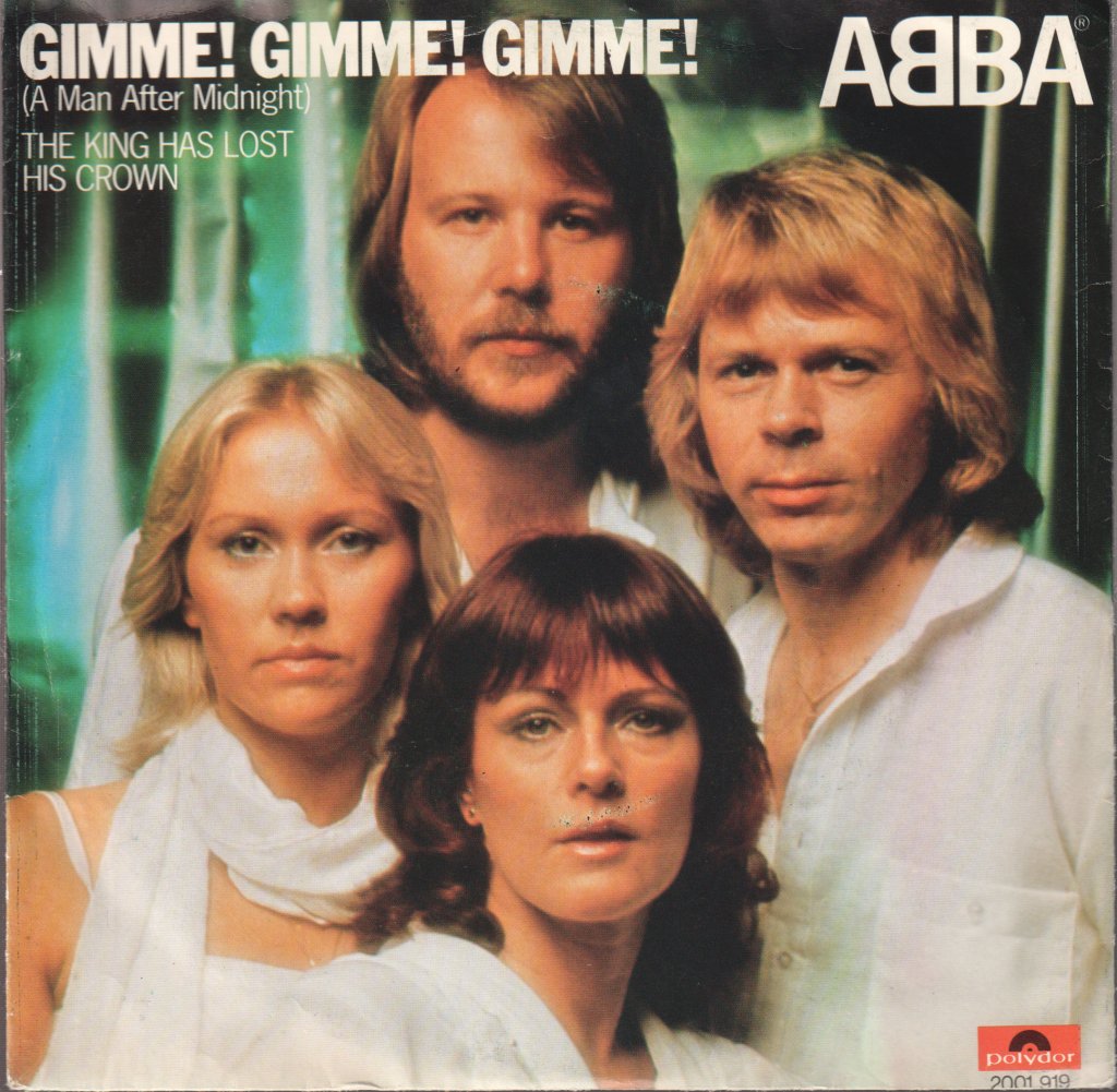 ABBA - Gimme! Gimme! Gimme! (A Man After Midnight) - 7 Inch