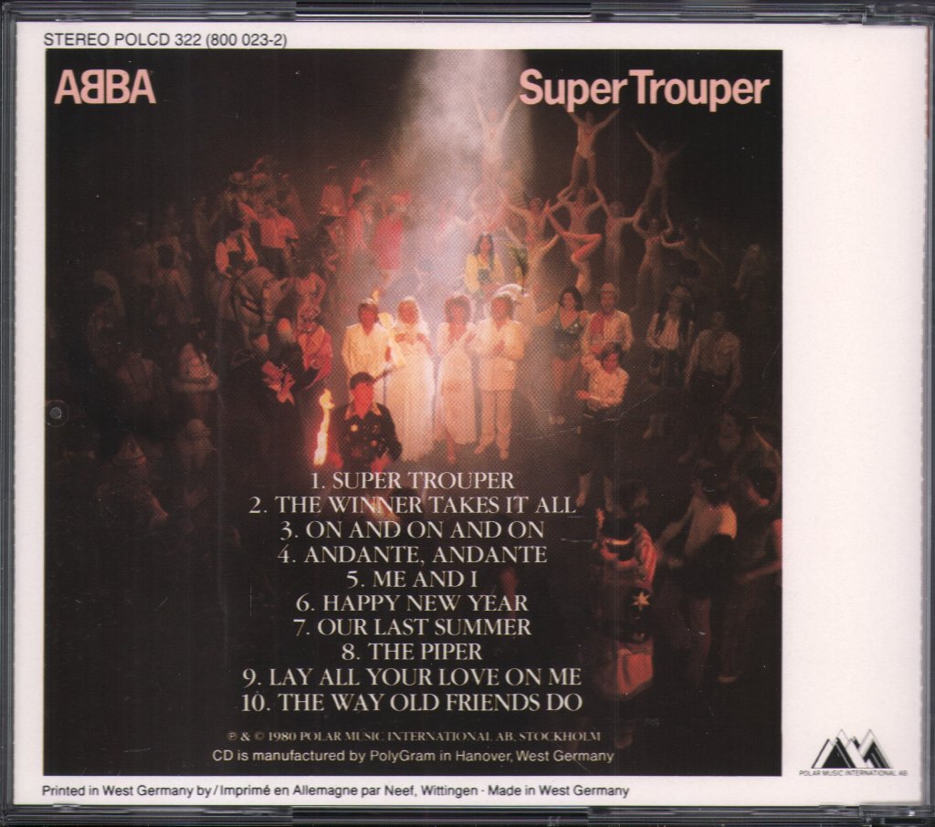 ABBA - Super Trouper - Cd