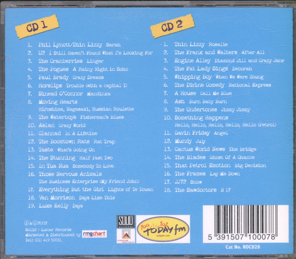 Various Artists - Tom Dunne's 30 Best Irish Hits Vol. 2 - Double Cd