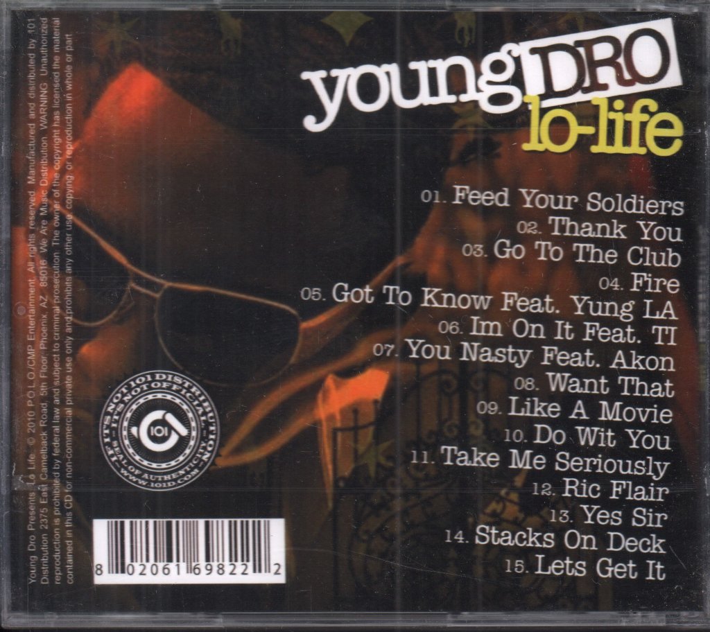 Young Dro - Lo-Life - Cd