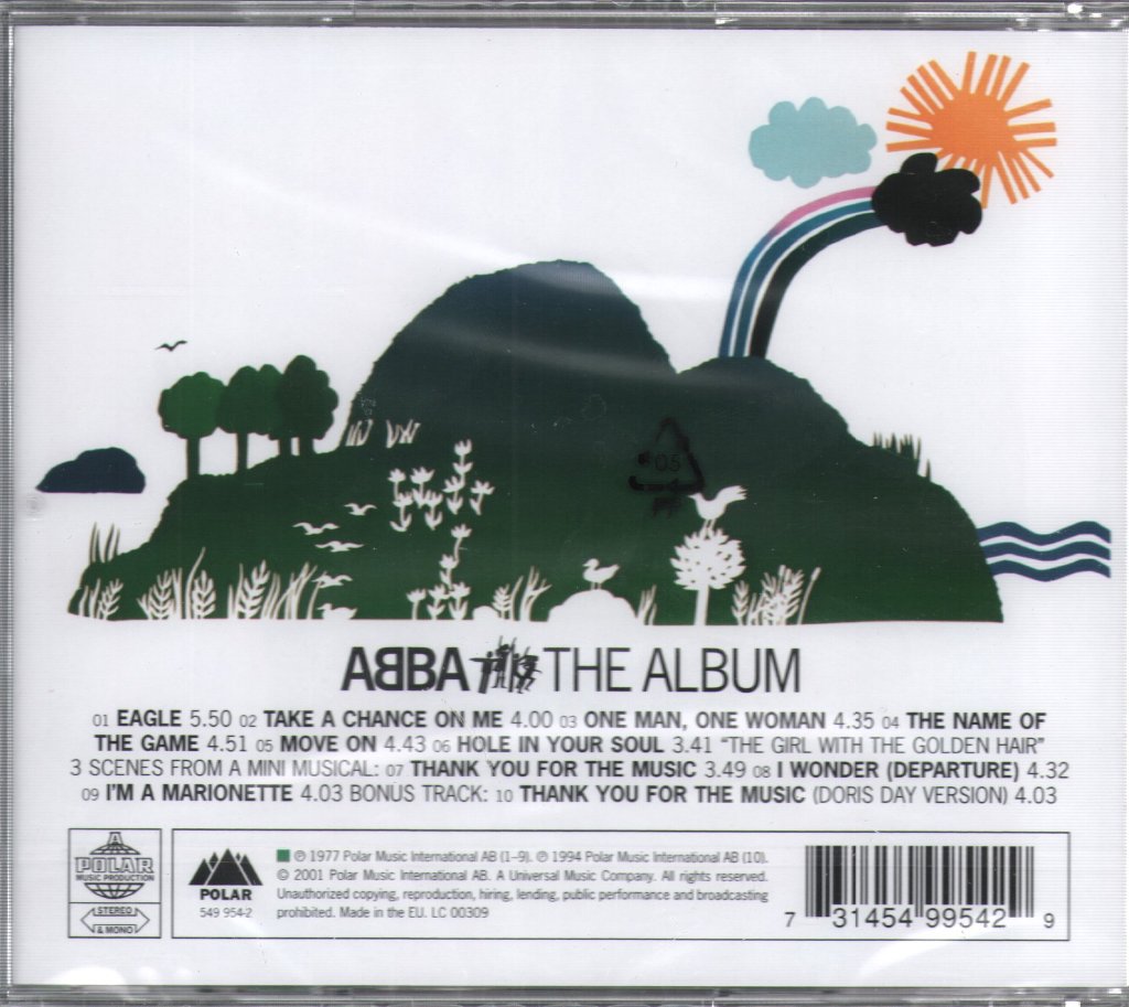 ABBA - Album - Cd