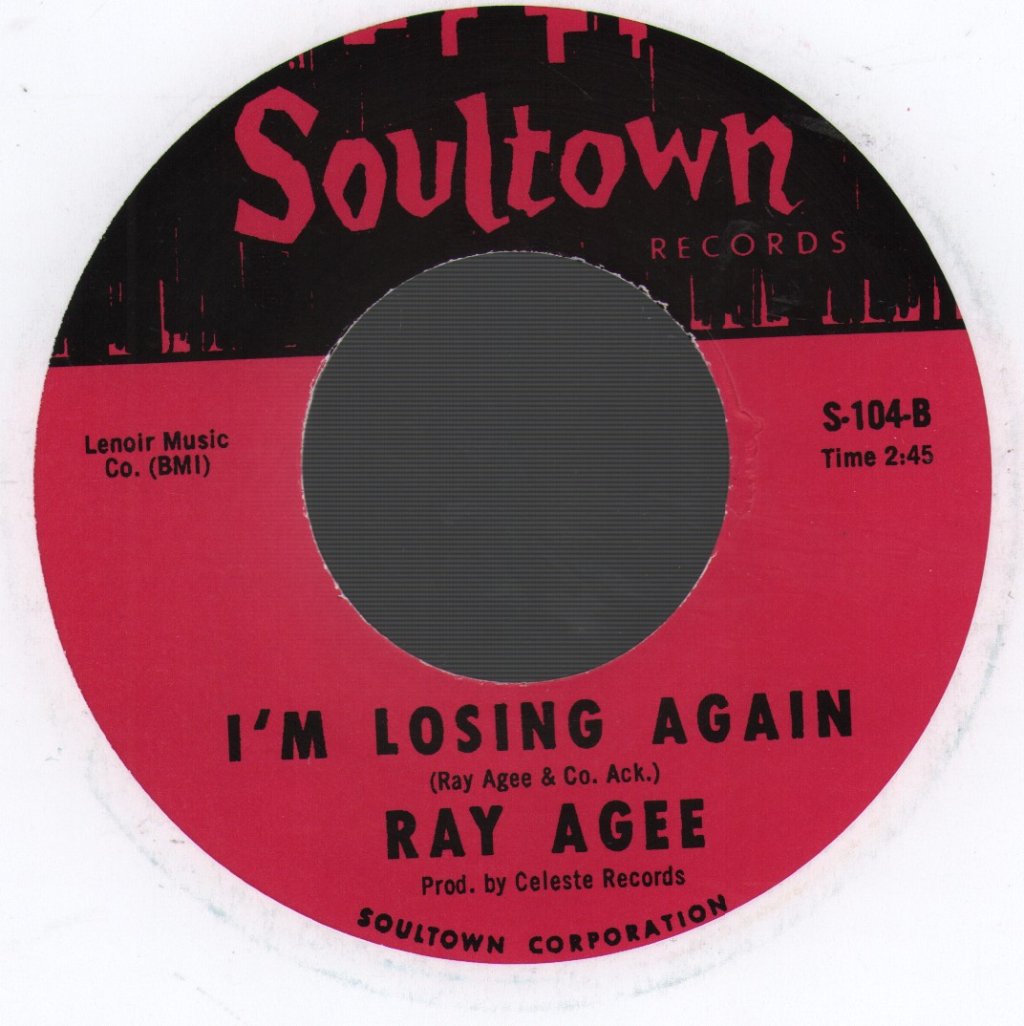 Ray Agee - Hard Loving Woman - 7 Inch