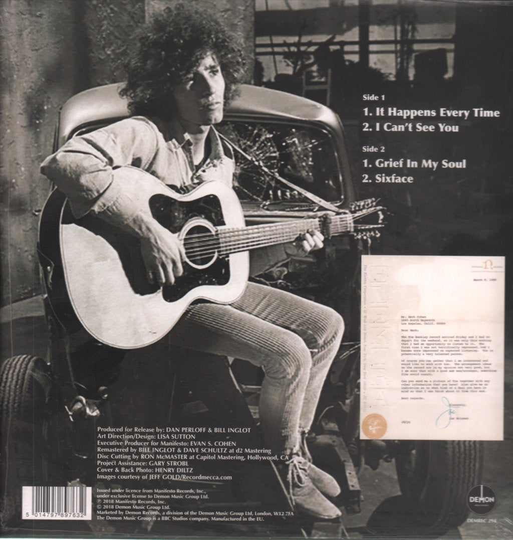 Tim Buckley - I Can't See You - 12 Inch