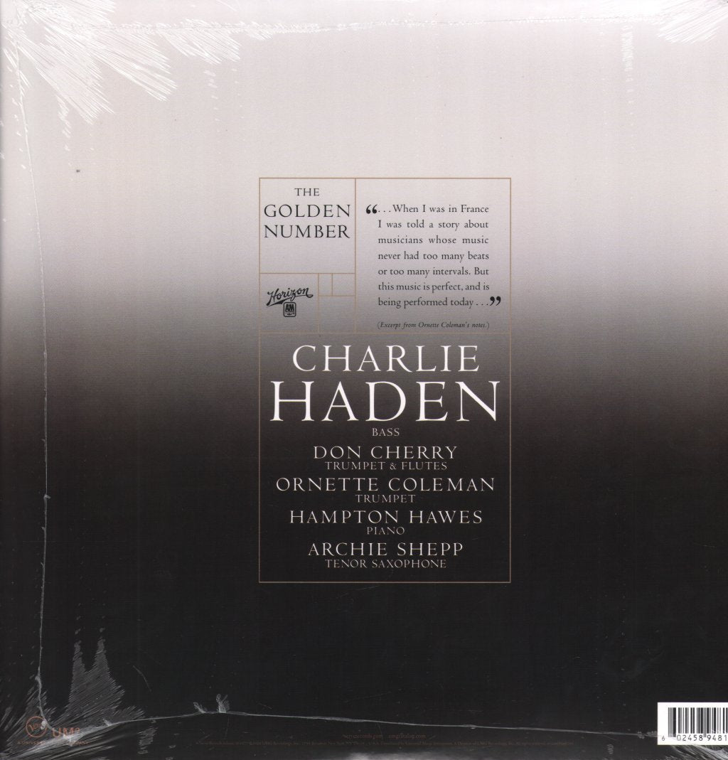 Charlie Haden - Golden Number (Verve By Request) - Lp