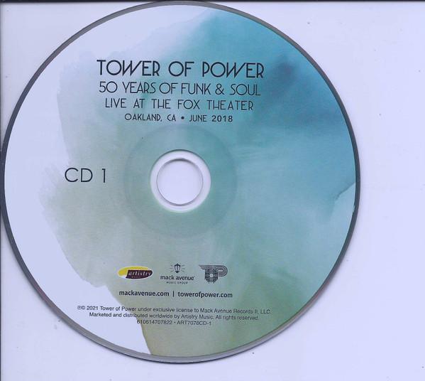 Tower Of Power - 50 Years Of Funk & Soul: Live At The Fox Theater-Oakland Ca-June 2018 - Double Cd