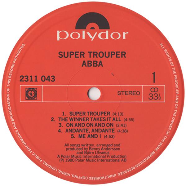 ABBA - Super Trouper - Lp