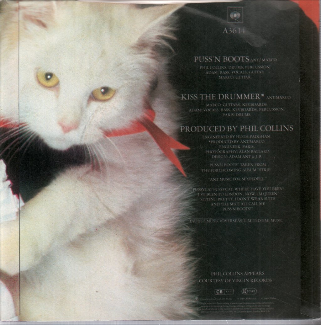 Adam Ant - Puss N Boots - 7 Inch