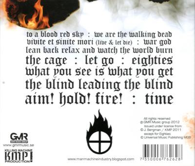 Man.Machine.Industry - Lean Back Relax And Watch The World Burn - Cd