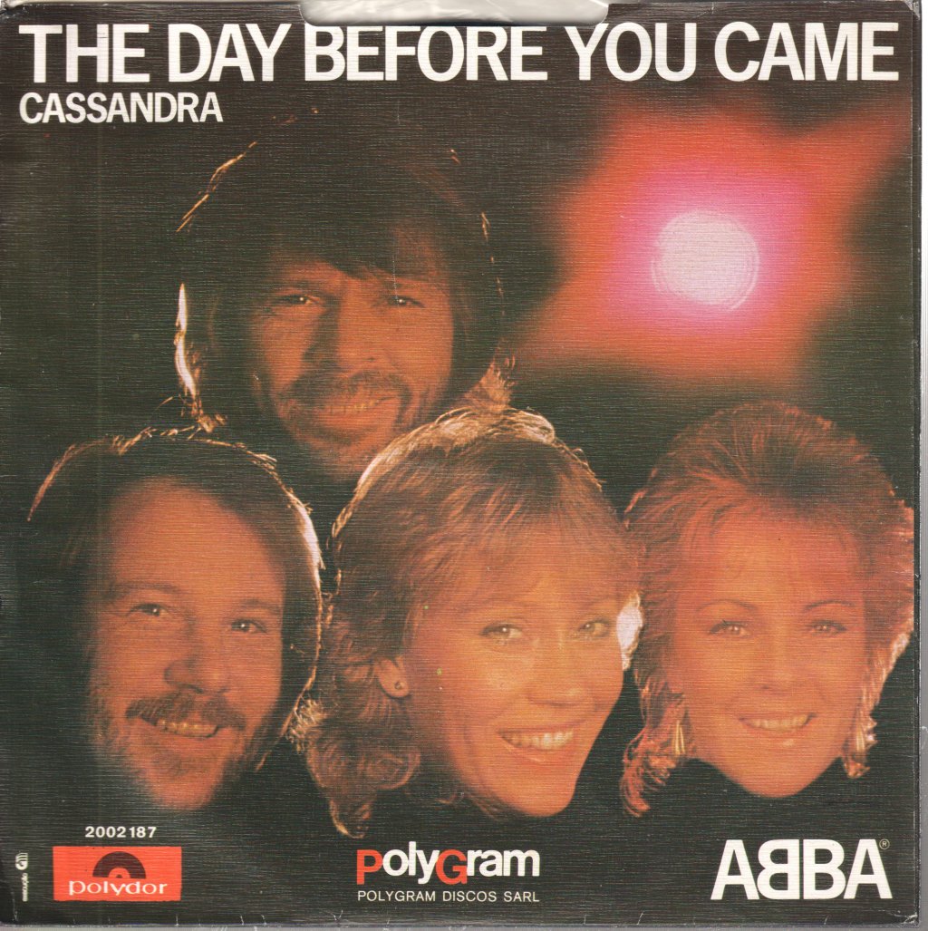 ABBA - Day Before You Came - 7 Inch