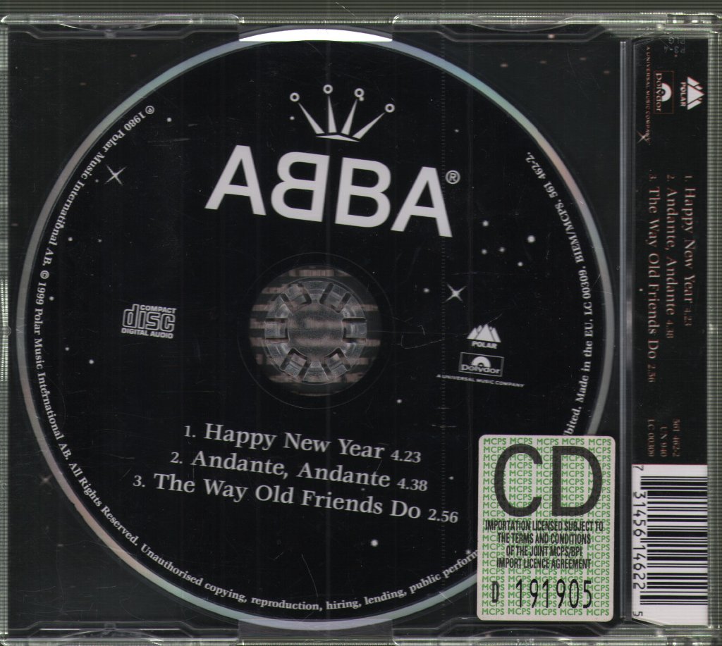 ABBA - Happy New Year - Cd