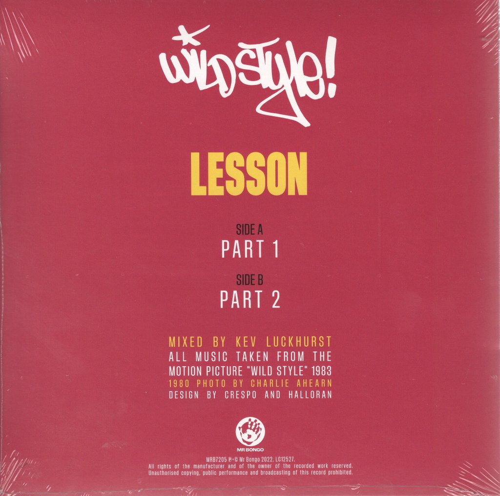 Wild Style - Lesson Part 1+2 - 7 Inch