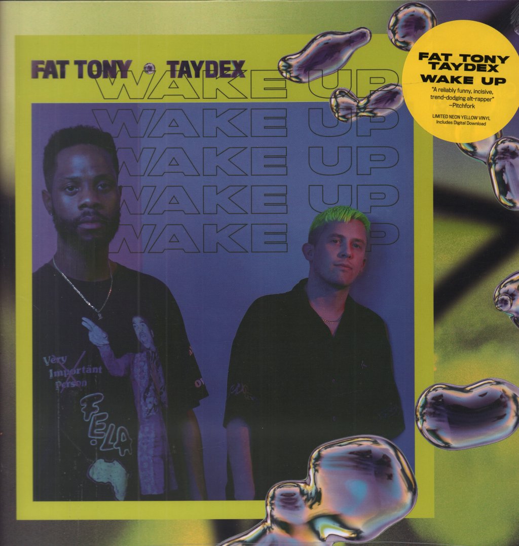 Fat Tony And Taydex - Wake Up - Lp