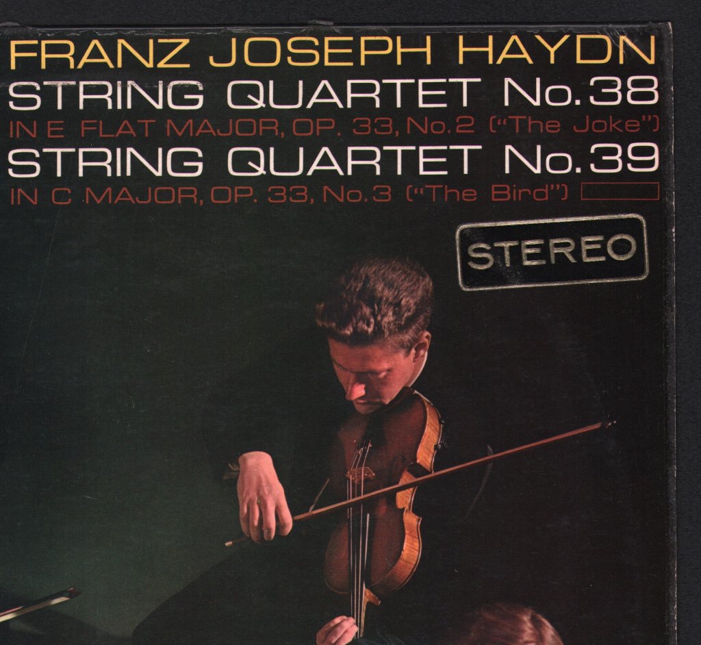 Alberni Quartet - Franz Joseph Haydn - String Quartet No. 38 "The Joke" / String Quartet No. 39 "The Bird" - Lp