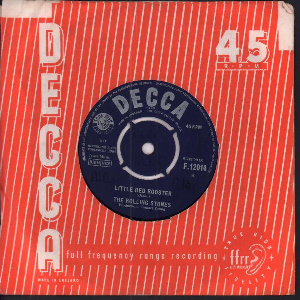 Rolling Stones - Little Red Rooster - 7 Inch