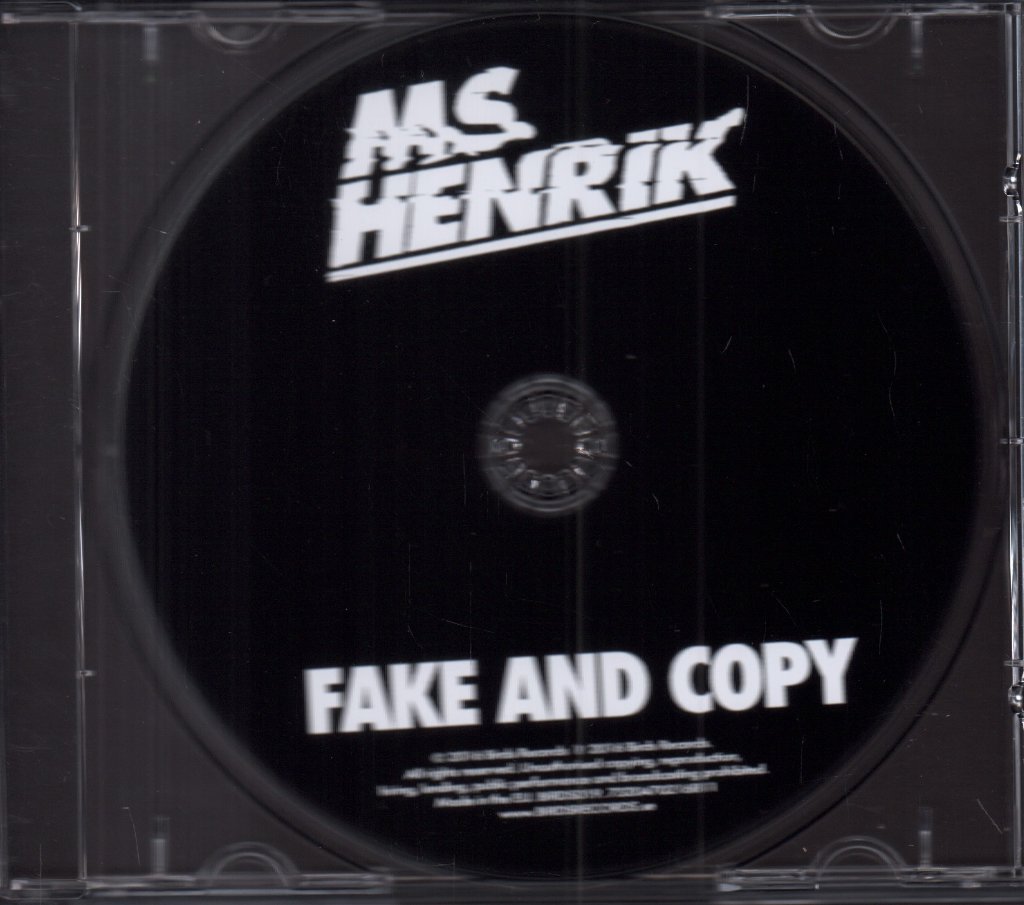 ms. henrik - fake and copy - Cd