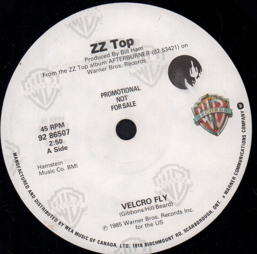 ZZ Top - Velcro Fly - 7 Inch