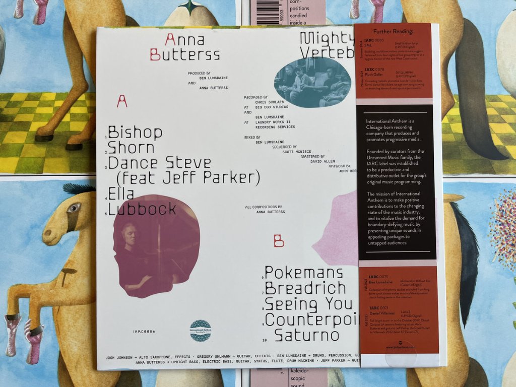 Anna Butterss - Mighty Vertebrate - Lp