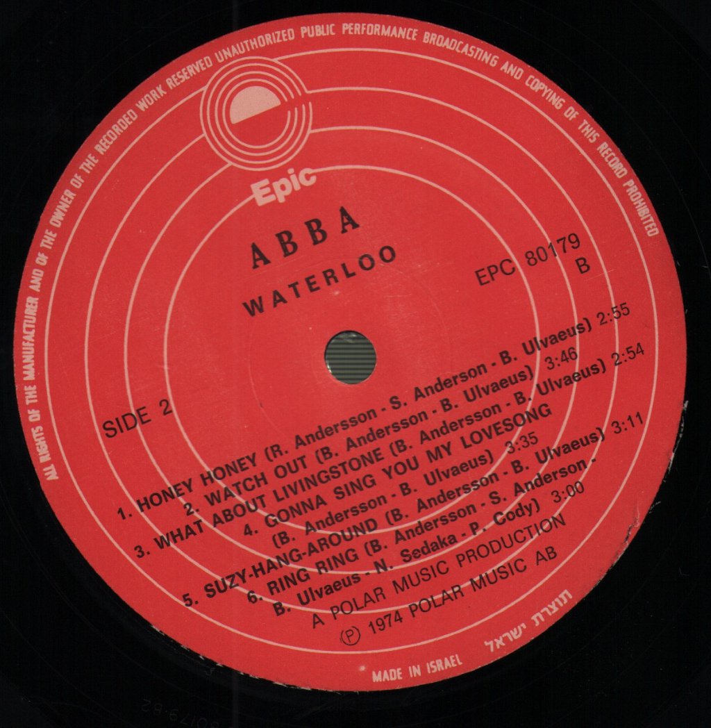 ABBA - Waterloo - Lp