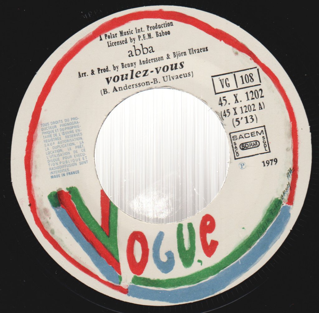 ABBA - Voulez Vous - 7 Inch