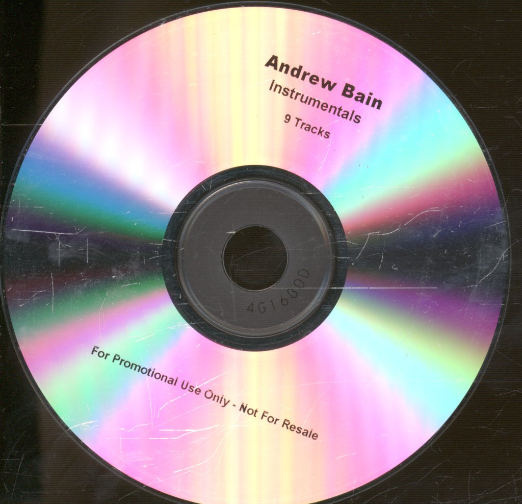 Andrew Bain - Instrumentals - Cdr