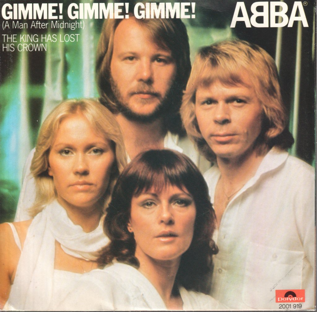 ABBA - Gimme! Gimme! Gimme! (A Man After Midnight) - 7 Inch