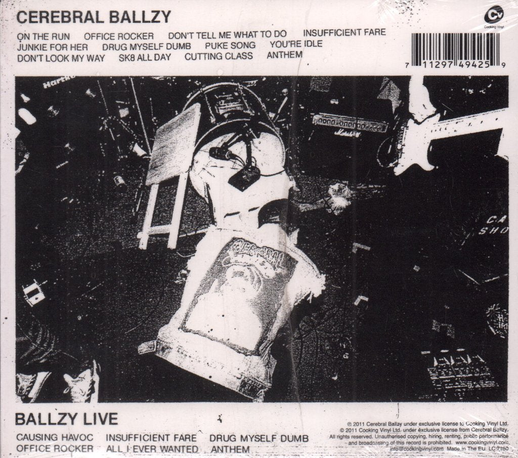 Cerebral Ballzy - Cerebral Ballzy - Double Cd