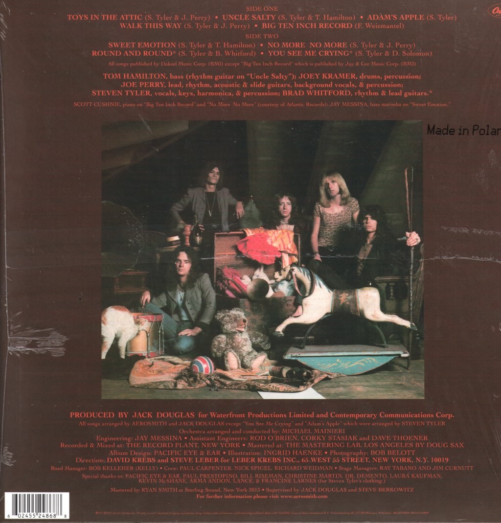 Aerosmith - Toys In the Attic - Lp